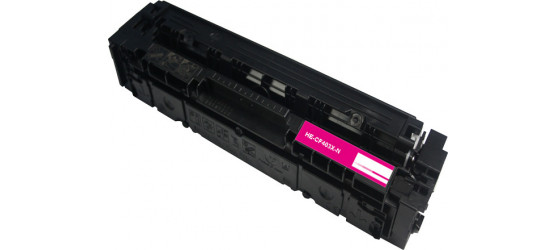 Cartouche laser HP CF403X (201X) haute capacité, compatible, magenta